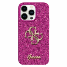 Guess GUHCP16SHG4SGU Fixed Glitter Big 4G keménytok iPhone 16 - lila tok és táska