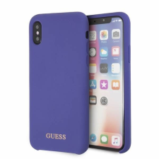 Guess GUHCPXLSGLUV iPhone X/Xs lila szilikon keménytok tok és táska