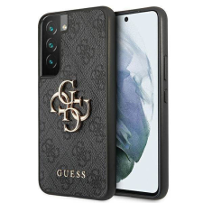 Guess GUHCS22S4GMGGR S901 S22 szürke 4G nagy fém logós keménytok tok és táska