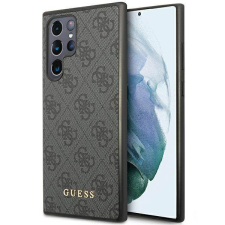 Guess GUHCS23LG4GFGR S23 Ultra S918 szürke 4G fém arany logós keménytok tok és táska