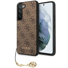 Guess GUHCS23MGF4GBR S23+ S916 barna 4G Charms Collection keménytok tok és táska