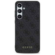 Guess GUHCS24FEG4GFGR 4G Metal Logo tok Samsung Galaxy S24 FE - fekete tok és táska