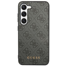 Guess GUHCS24MG4GFGR S24+ S926 fekete keménytok 4G fém arany logó tok és táska