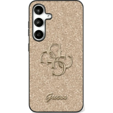 Guess GUHCS25SHG4SGD Fixed Glitter Big Tok Samsung Galaxy S25 - Arany Színű (GUHCS25SHG4SGD) tok és táska