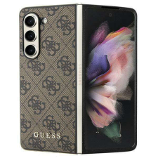 Guess GUHCZFD5GF4GBR F946 Z Fold5 barna keménytok 4G Charms kollekció tok és táska