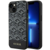 Guess GUHMP14MHGCFSEK iPhone 14 Plus 6.7" fekete keménytok GCube csíkos MagSafe iPhone 14 Plus 6.7