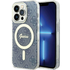 Guess GUHMP15XH4STB Apple iPhone 15 Pro Max hardcase IML 4G MagSafe blue tok és táska