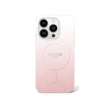 Guess GUHMP16LHGRCELP IML Glitter Gradient MagSafe keménytok iPhone 16 Pro - rózsaszín tok és táska