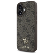 Guess GUHMP16SP4SM4MW 4G Small and Classic MagSafe-kompatibilis tok iPhone 16 - barna tok és táska