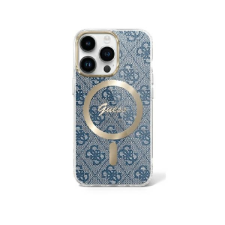 Guess GUHMP16XH4STB IML 4G MagSafe keménytok iPhone 16 Pro Max - kék tok és táska