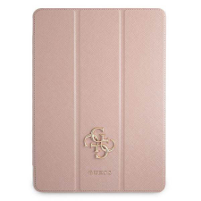 Guess GUIC12PUSASPI iPad 12,9" 2021 rózsaszín Saffiano Collection könyvtok tablet tok