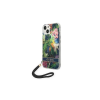 Guess GUOHCP14MHFLSB iPhone 14 Plus / 15 Plus készülékhez 6.7" tok Flower Strap kék (317933)