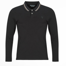 Guess Hosszú ujjú galléros pólók OLIVER LS POLO Fekete EU XS