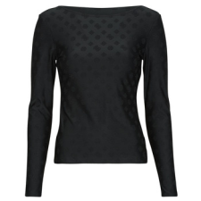 Guess Hosszú ujjú pólók LS SCOOP BACK NADENE Fekete EU M női póló