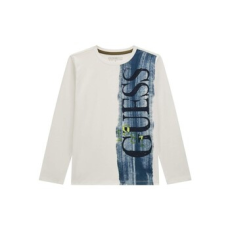 Guess Hosszú ujjú pólók LS T SHIRT Fehér 16 ans