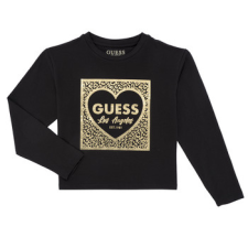 Guess Hosszú ujjú pólók LS T SHIRT Fekete 16 ans gyerek póló