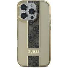 Guess IML Middle 4G Stripe iPhone 16 Pro barna tok tok és táska