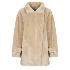 Guess Kabátok LS ELISABETTA SHEARLING COAT Bézs EU L