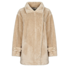 Guess Kabátok LS ELISABETTA SHEARLING COAT Bézs EU XL női dzseki, kabát