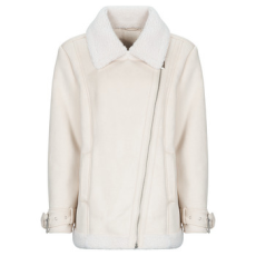 Guess Kabátok MARISTELLA FAUX SHEARLING Bézs EU M