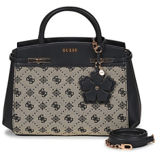 Guess Kézitáskák MELINDA LOGO TRI COMP SATCHEL Fekete Egy méret