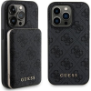 Guess MagSafe kemény hátlaptok metal logo + Powerbank 5000mAh iPhone 13 Pro Max fekete (GUBPM5P13X4GEMGK)