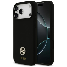Guess Metal Outline MagSafe tok iPhone 17 Pro Max készülékhez ezüst színben tok és táska