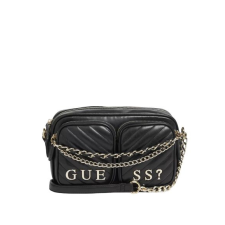 GUESS női fekete crossbody táska Cassie kézitáska és bőrönd