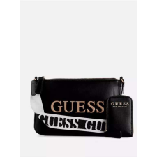 GUESS női fekete kicsi crossbody táska Caracara kézitáska és bőrönd