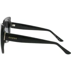 Guess női napszemüveg GU00154 01B, műanyag, fekete, 55 mm