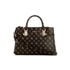 Guess Női táska Guess Loralee Status Satchel PG922606 Barna 30 x 22 x 10 cm