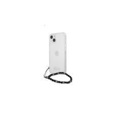 Guess PC Script and Black Pearls Apple iPhone 13 hátlap tok, átlátszó tok és táska