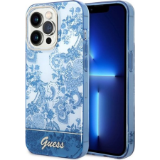 Guess Porcelain Collection Apple iPhone 14 Pro hátlap tok , kék (GUE1970) tok és táska