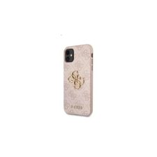 Guess PU 4G Metal Logo Apple iPhone 11 hátlap tok, rózsaszín tok és táska