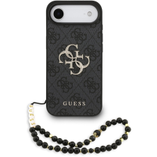 Guess PU 4G Metal Logo Strap iPhone Air fekete tok (GUHCP17MP4GMGSK) tok és táska