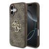 Guess PU 4G Metal Logo tok iPhone 17 készülékhez barna