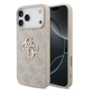 Guess Pu 4G Metal Logo tok, iPhone 18 Pro Max - rózsaszín