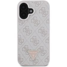 Guess PU 4G Strass Triangle Metal Logo iPhone 16 Pink tok (GUHCP16SP4TDPP) tok és táska