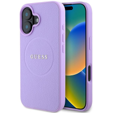 Guess PU Grained Classic Logo MagSafe iPhone 16 Plus Purple tok tok és táska