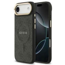 Guess PU Leather 4G Gold Frame iPhone Air fekete MagSafe tok (GUHMP17MP4MSEGCK) tok és táska