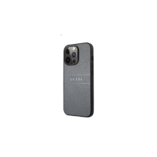 Guess PU Saffiano Apple iPhone 13 Pro bőr hátlap tok, szürke tok és táska