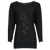 Guess Pulóverek AMELIE BAT SLEEVE Fekete EU XS