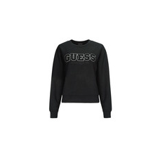 Guess Pulóverek CN EMBELLISHED LOGO Fekete EU XS női pulóver, kardigán