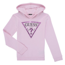 Guess Pulóverek HOODED LS FLEECE_CORE Rózsaszín 12 ans gyerek pulóver, kardigán