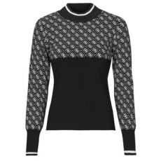 Guess Pulóverek LISE 4G LS SWEATER Fekete EU L