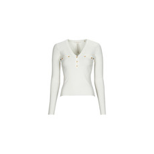 Guess Pulóverek LS FLAVIE HENLEY SWTR Bézs EU M női pulóver, kardigán