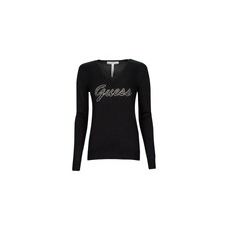 Guess Pulóverek PASCALE VN LS SWTR Fekete EU S