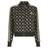 Guess Pulóverek PEONY TAPED FULLZIP SWEATSHIRT Fekete EU M