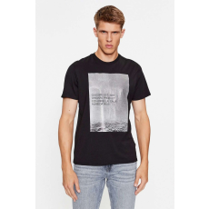 Guess Regular Fit Guess M3BI67 S INTL fekete póló