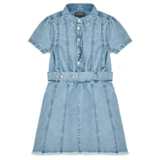 Guess Rövid ruhák COTTON LIGHT DENIM Kék 12 ans lányka ruha